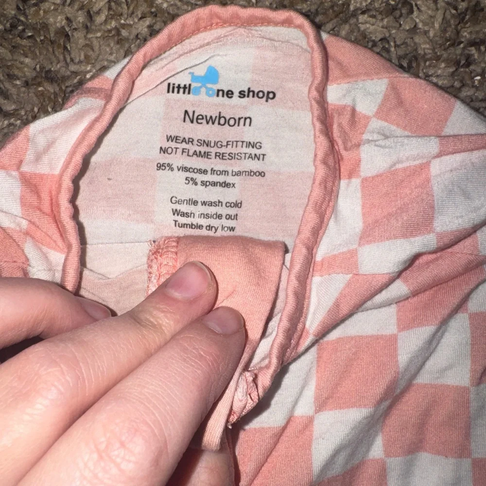 Bamboo pajamas size newborn - Picture 2 of 2